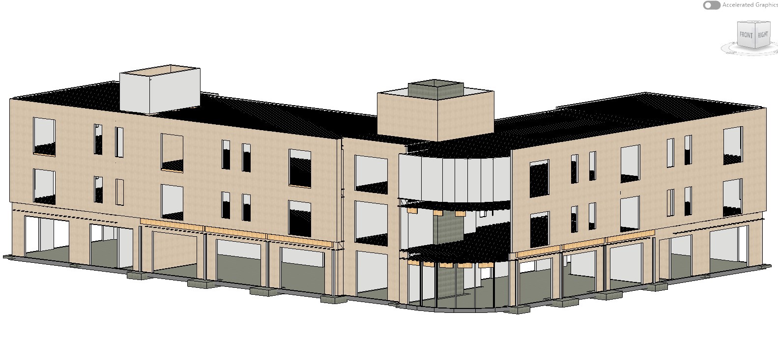 Mixed-use residential project