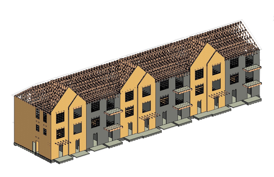 Multifamily residential BIM model